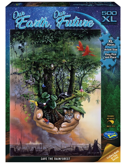 Puzzles Our Earth, Our Future, Save the Rainforest, 500pc XL product photo