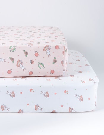 Teeny Weeny Cot Fitted-Cotton, Tea Party product photo