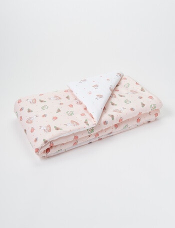Teeny Weeny Reversible Quilt, Tea Party product photo