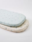 Teeny Weeny Co-Sleeper Fitted-Cotton, 2-Pack, Dandelion product photo