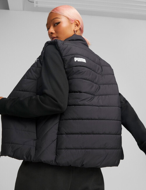 Puma Essential Padded Vest, Black product photo View 02 L