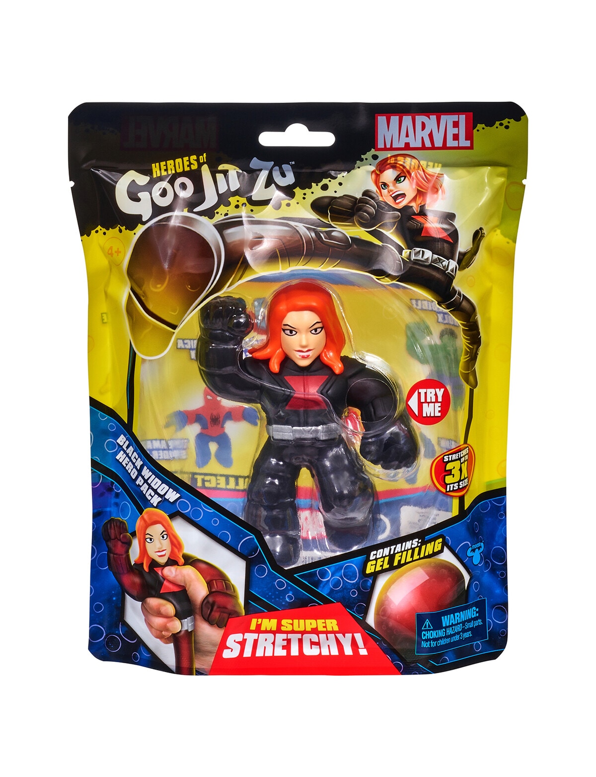 Captain America & Black Widow - figurine Marvel Super Hero Squad