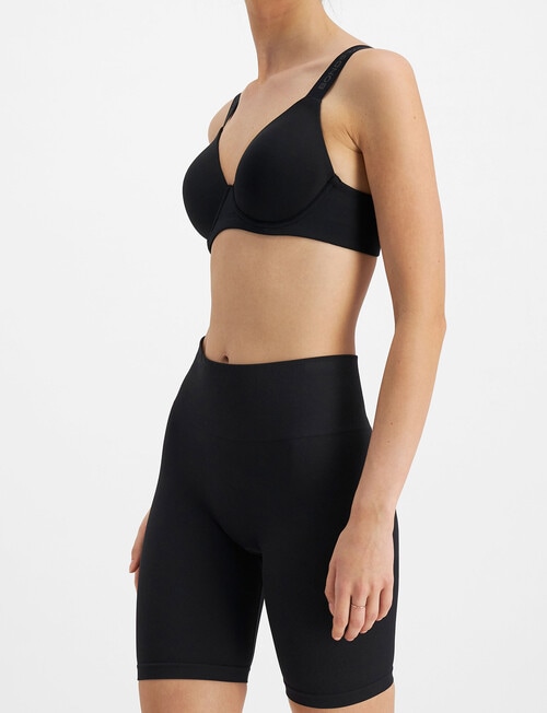 Bonds Move Contour Bra, Nu Black, A-G product photo View 02 L