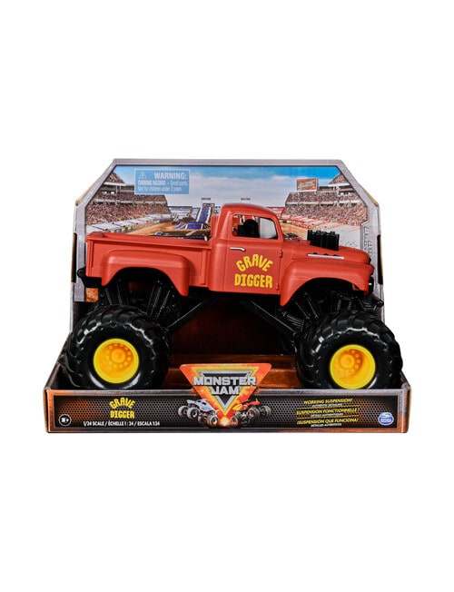 Monster Jam 1:24 Collector Die Cast Vehicle, Assorted product photo View 04 L