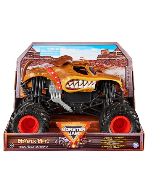Monster Jam 1:24 Collector Die Cast Vehicle, Assorted product photo View 06 L
