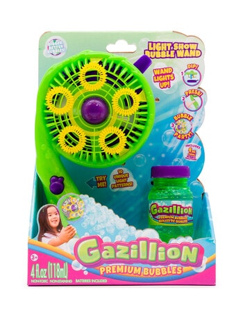 Gazillion Light Show Bubble Wand product photo