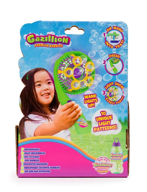 Gazillion Light Show Bubble Wand product photo View 03 L