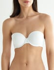Lyric Multiway Bra, White, A-D product photo
