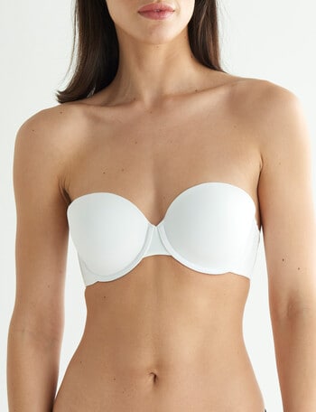 Lyric Multiway Bra, White, A-D product photo