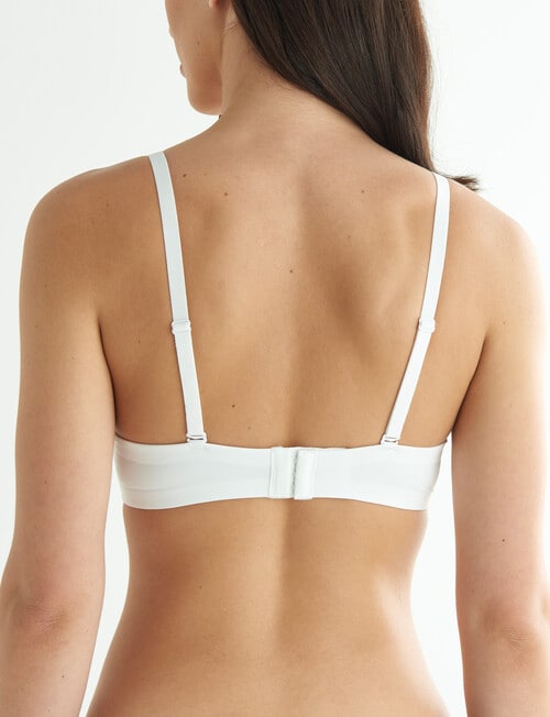 Lyric Multiway Bra, White, A-D product photo View 02 L