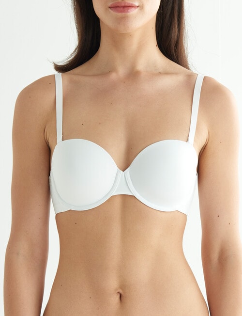 Lyric Multiway Bra, White, 10A-16D product photo View 09 L