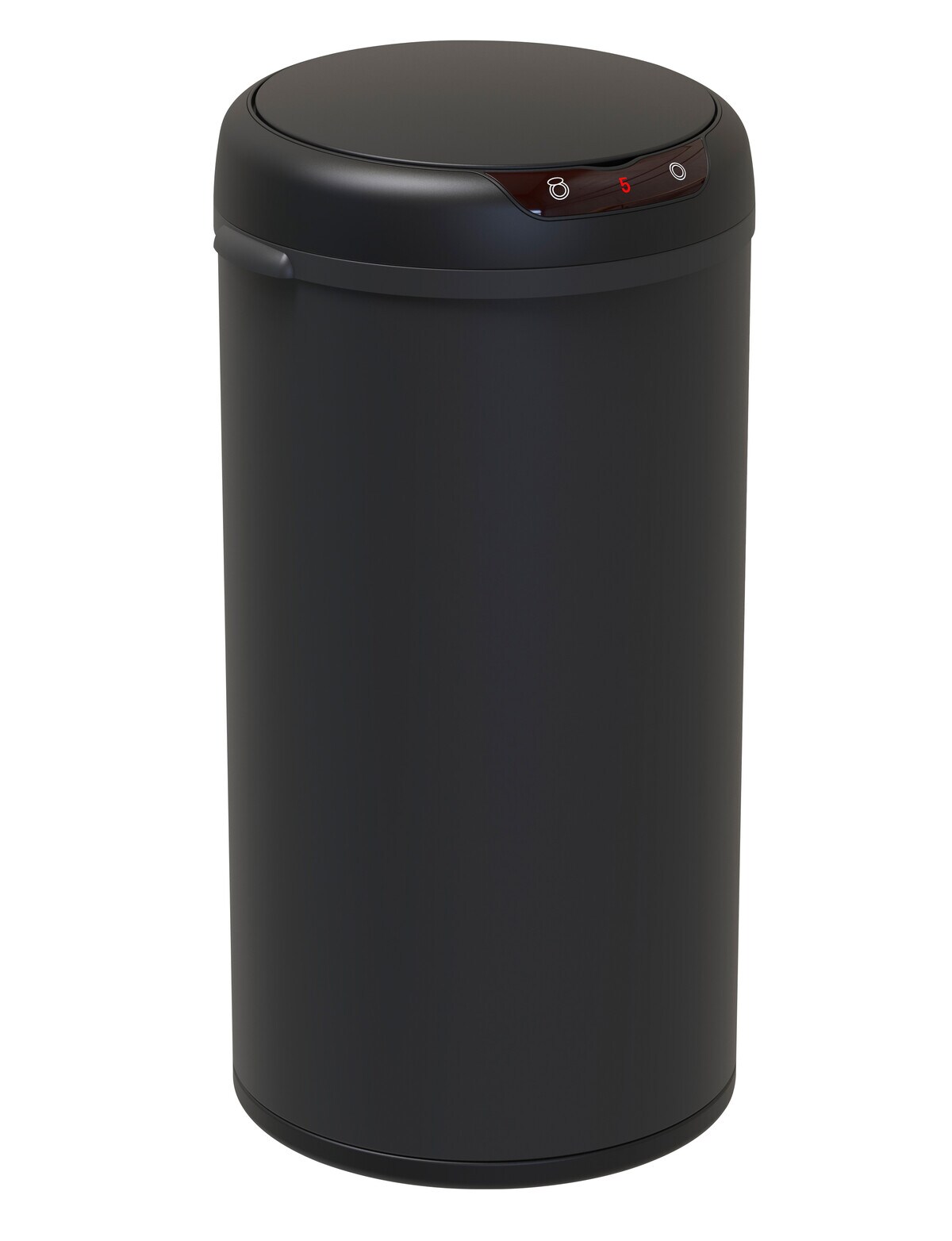 Haven Essentials Round Sensor Bin 40 Litre Black Laundry Storage haven-essentials-round-sensor-bin-40-litre-black-laundry-storage
