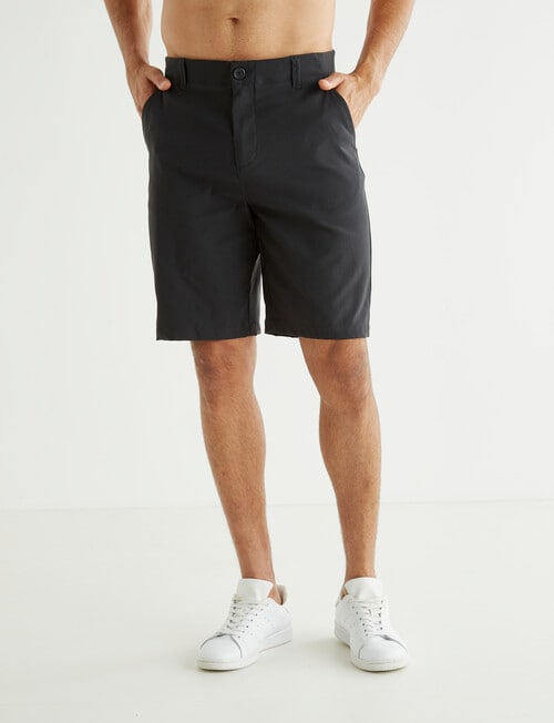Gasoline Tech Chino Short, Black product photo