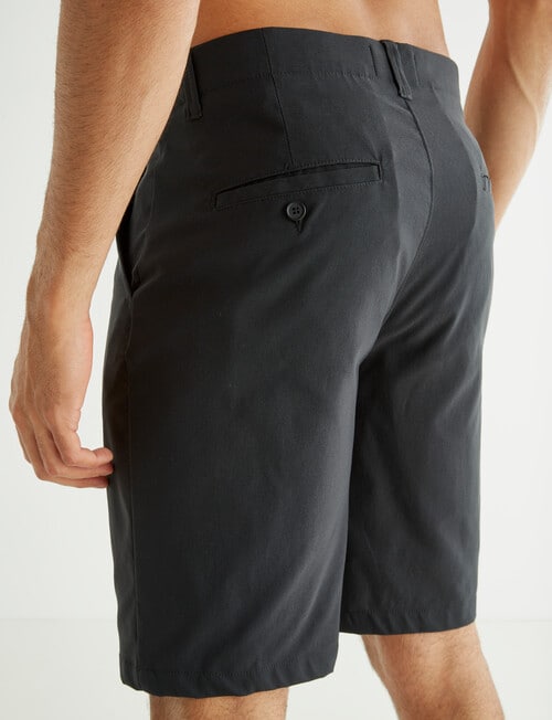 Gasoline Tech Chino Short, Black product photo View 04 L