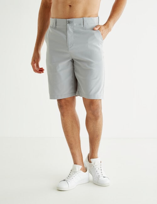 Gasoline Tech Chino Short, Grey product photo