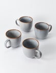Salt&Pepper Series Mug Set, 380ml, Sky, Set-of-4 product photo