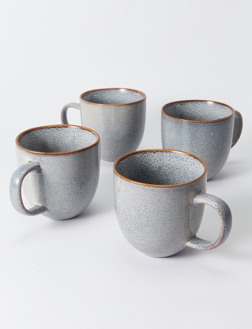 Salt&Pepper Series Mug Set, 380ml, Sky, Set-of-4 product photo View 06 L