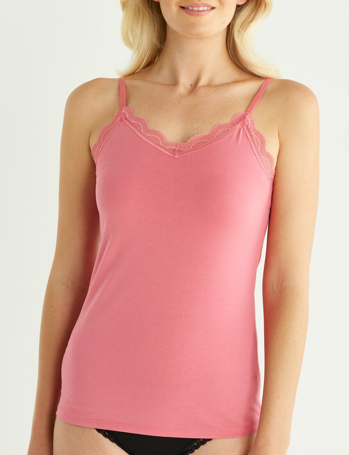 The Perfect Camisole for Layering - XS / Pink