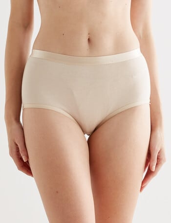 Lyric Marie Cotton Full Brief, Nude, 10 - 26 product photo