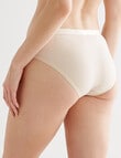 Lyric Marie Cotton Bikini Brief, Nude, 8 - 18 product photo View 02 S