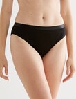 Lyric Marie Cotton Hi-Cut Brief, Black, 10 - 26 product photo
