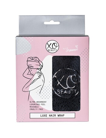 xoBeauty Luxe Hair Wrap, Black product photo