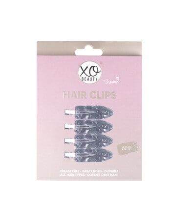 xoBeauty Hair Clips, 4-Pack, Smoke Out product photo