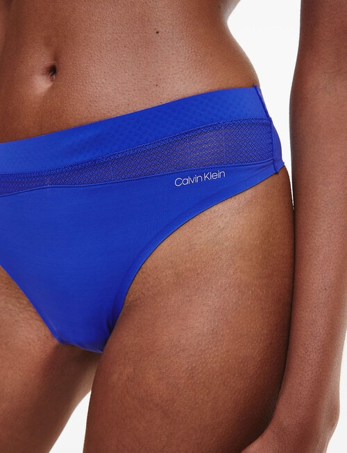 Calvin Klein Perfectly Fit Flex Thong, Clematis product photo View 02 L