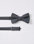Laidlaw + Leeds Mini Spot Bow Tie, Black product photo