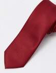 Laidlaw + Leeds Textured Tie, 7cm, Red product photo View 03 S