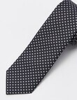 Laidlaw + Leeds Mini Spot Tie, 7cm, Black product photo View 03 S
