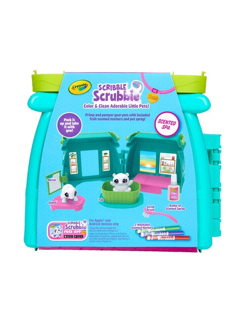 Crayola Scribble Scrubbie Pets Scented Spa product photo View 02 L