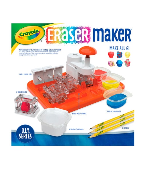 Crayola DIY Series: Eraser Maker product photo View 02 L
