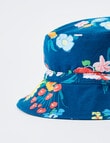 Bonds Tiny Terrace Garden Bucket Hat, Blue product photo View 03 S