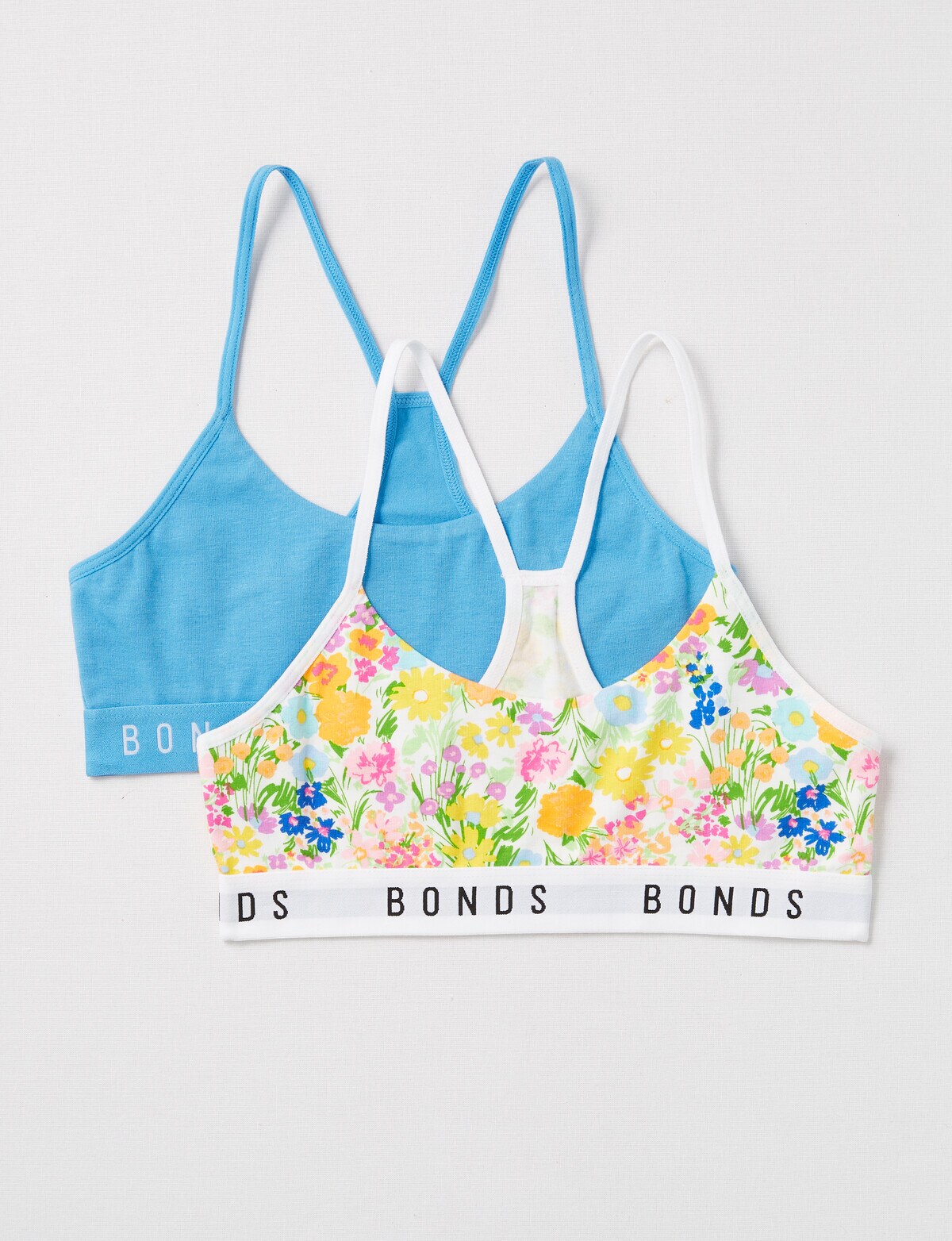Bonds Hipster Cotton Racer Crop, 2Pack, Off Grid Floral, 616 Underwear