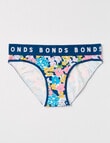Bonds Wideband Cotton Bikini Brief, Floral Game, 6-16 product photo