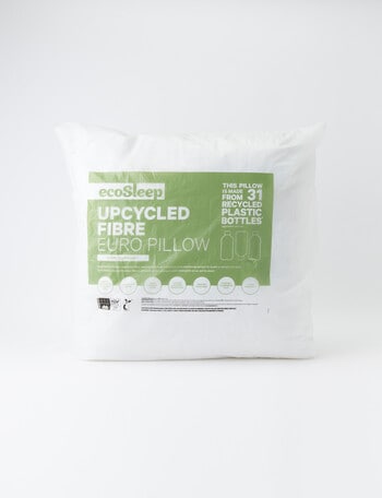 ecoSleep Regenerated Polyfil, European Pillow product photo