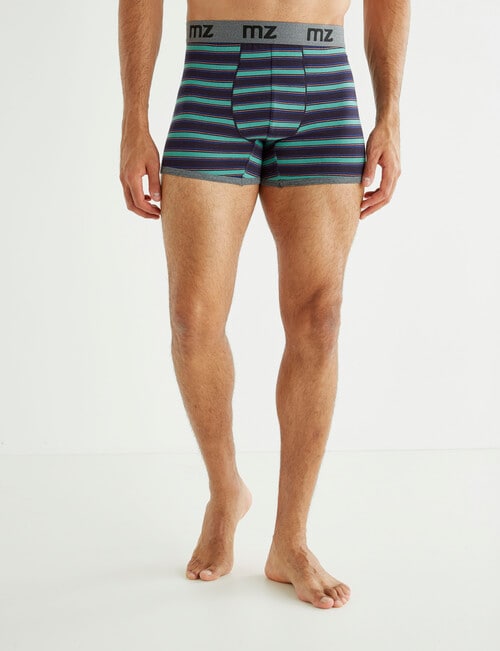 Mazzoni Fine Stripe Trunk, 2-Pack, Navy & Green product photo View 02 L