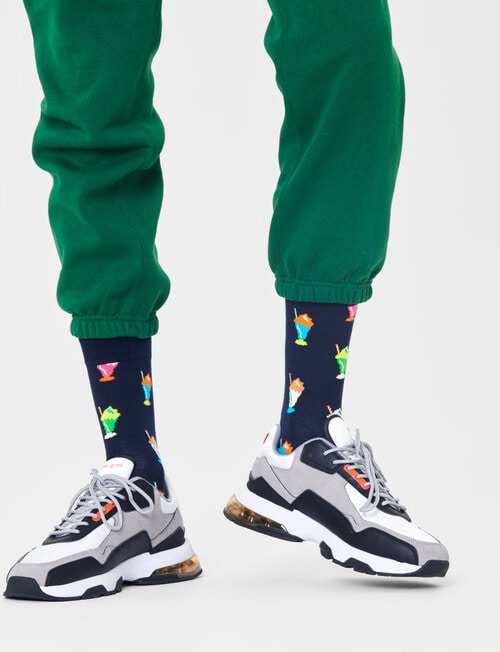 Happy Socks Milkshake Sock, Dark Navy product photo View 02 L