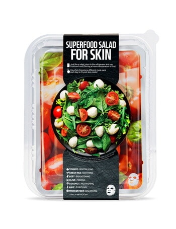 Farmskin Superfood Salad Sheet Mask Tomato Set, Pack of 7 product photo