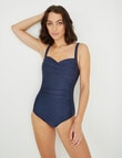 Zest Resort Basic Swimsuit, Navy product photo View 03 S