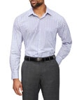 Van Heusen Mid Check Long Sleeve Shirt, Pink & Blue product photo View 02 S