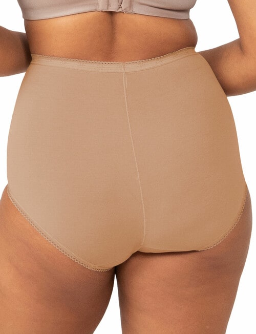 Sloggi Maxi Brief, 2-Pack, Beige & Navy product photo View 03 L
