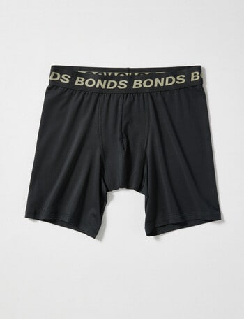 Bonds Quick Dry Long Trunk, Black product photo