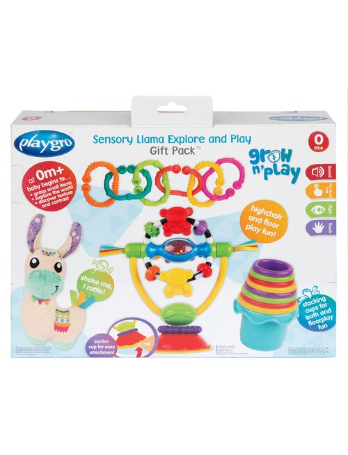 Playgro Sensory Liama Gift Pack product photo View 04 L