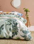 Linen House Toulon Duvet Cover Set, Turquoise product photo View 03 S