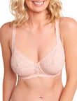 Triumph Essential Lace Underwire Bra, Nude Pink, C-F product photo