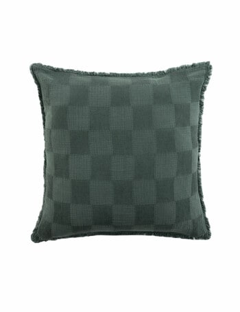 Linen House Capri European Pillowcase, Deep Teal product photo