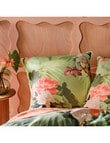 Linen House Matira European Pillowcase, Chive product photo View 02 S