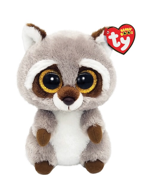 Ty Beanies Oakie Gray Racoon product photo